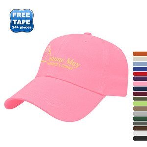 Value Brushed Cotton Twill Constructed Cap