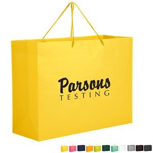 Matte Laminated Euro Tote Bag 16" x 12"