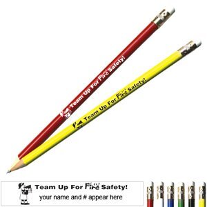 Team Up For Fire Safety Pricebuster Pencil