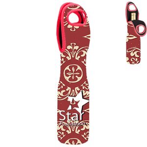 Single Bottle Neoprene Wine Tote Sleeve