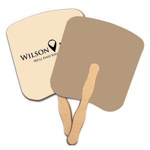 Breadslice Recycled Paper Hand Fan
