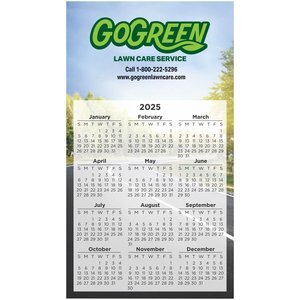 Rectangle Calendar Magnet, 4" x 7"