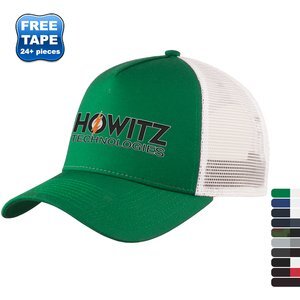 New Era® Snapback Trucker Constructed Cap with Mesh Back