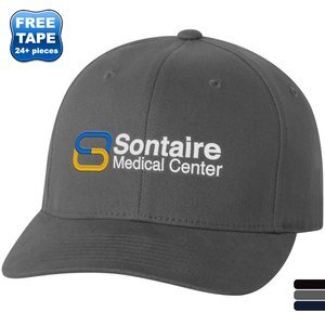 Flexfit® Brushed Twill Constructed Fitted Cap