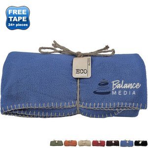 Eco-Friendly 100% Recycled Polyester Blanket, 50" x 60"