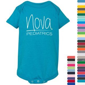 Rabbit Skins® Fine Jersey Lap Shoulder Infant Creeper, Colors