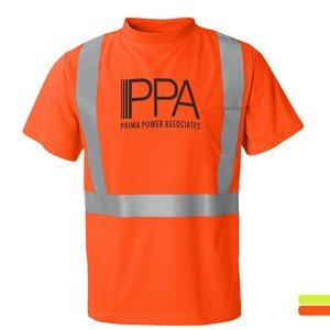 ML Kishigo® High Viz Microfiber Men's Performance Safety Tee