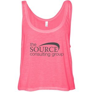 Bella + Canvas® Flowy Boxy Ladies' Neon Tank