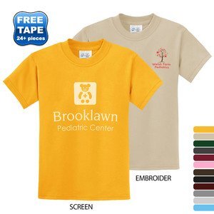 Port & Company® 50/50 Cotton/Poly Youth Tee