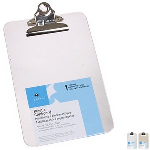 Clear Plastic Clipboard, 6" x 9"