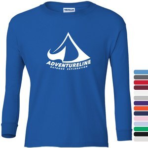 Gildan® Ultra Cotton™ 100% Cotton Youth Long Sleeve Tee