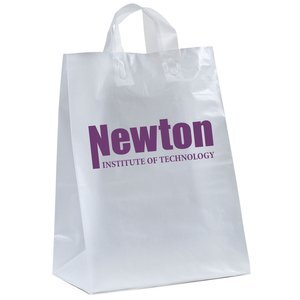 Frosted Clear Shopper, 13" x 17"