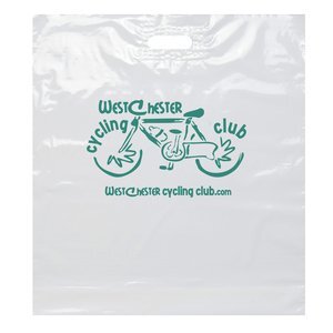 White Take Home Plastic Bag, 22" x 24"