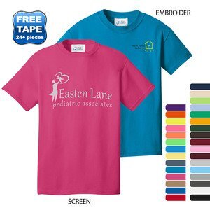 Port & Company® 100% Cotton Youth Tee