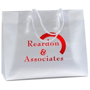 Frosted Eurotote Gift Bag, 13" x 10"