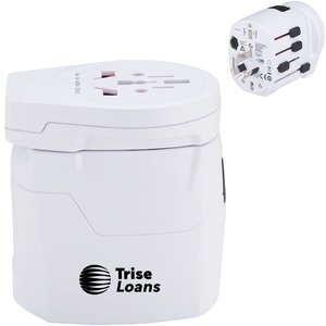 SKROSS® PRO+ Dual USB  World Travel Adapter; 2100mAh