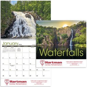 Waterfalls Wall Calendar