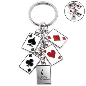 Playing Card Keychain