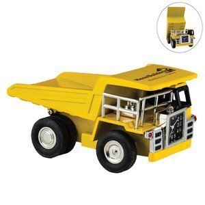 Yellow Dump Truck Clock