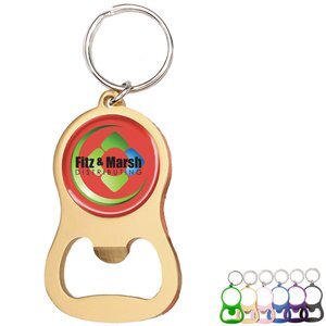 Aluminum Bottle Opener Keytag