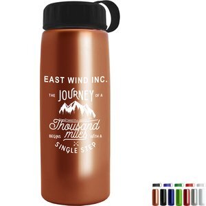 Metallic Tritan™ Flair Bottle, 26oz. - Tethered Lid