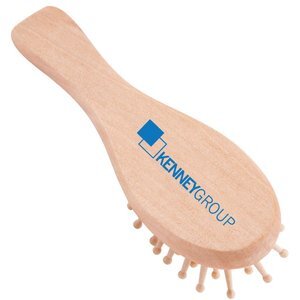 Wood Travel Hair Brush