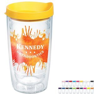 Promotional Slim Color Top Travel Mugs (16 Oz.)