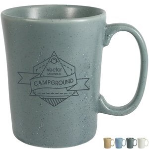 Speckle Matte Ceramic Mug, 15oz.