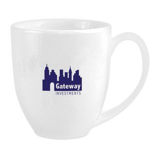 Bistro Ceramic Mug, 16oz. - White