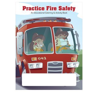 Practice Fire Safety Coloring & Activity Book, Stock