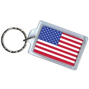 Rectangle Acrylic Key Tag