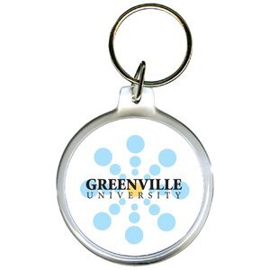 Round Acrylic Key Tag