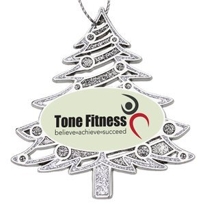 Christmas Tree Die Cast Holiday Ornament