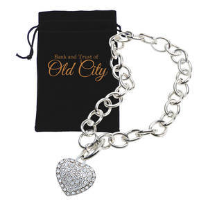 Crystal Heart Bracelet