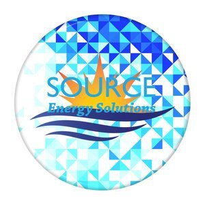 Round Button, 3-1/2"