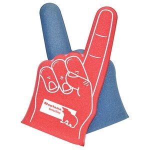 Two-Tone Foam Finger, 12"