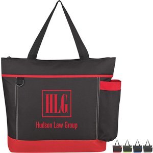 Journey Large Drink Bottle Pocket 600D Tote Bag