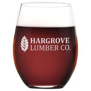 Riedel® 'O' Series Cabernet Stemless Wine Glass, Deep Etched, 21oz.