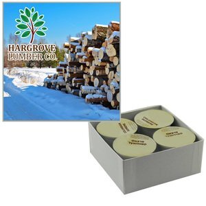 Custom Coffee Cups Box, 4-Pack