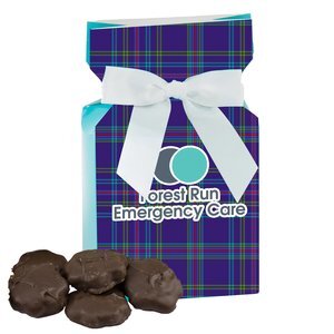 Chocolate Caramel Turtles in an Ovation Box