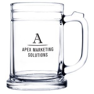 Glass Beer Tankard, 16oz.