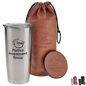Infinity Tumbler and Coaster Set, 20oz.