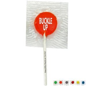 Buckle Up Design, Custom Lollipops