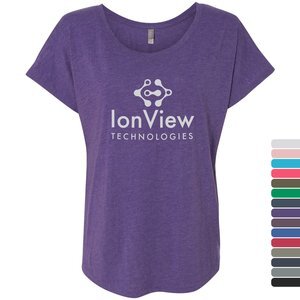 Next Level® Tri-Blend Ladies' Dolman Tee