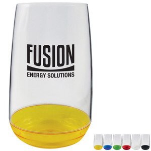 Plastic Stemless Wine Glass, 16oz.