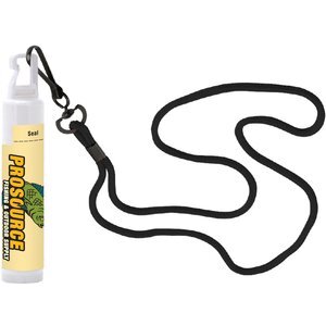 Fabulous Flavors Lip Balm in White Tube w/ Hook Cap & Lanyard, SPF-15