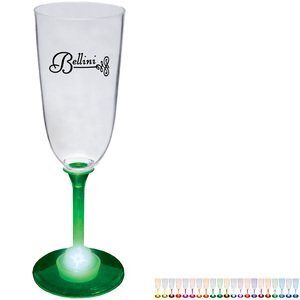 Light Up LED Champagne Glass, 7oz.
