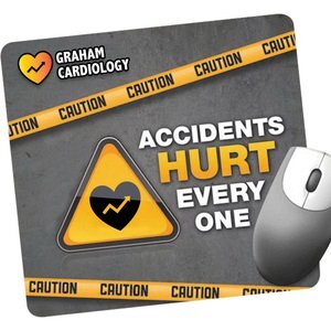 Fabric Surface Mouse Pad, 7-1/2" x 8"