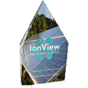 Peak Acrylic Award, 4" x 7"