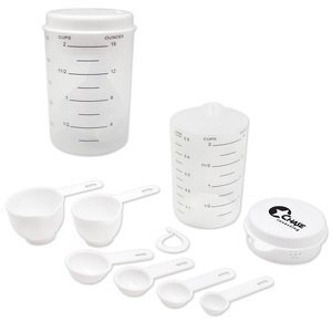 Custom Printed Measuring Cup & Spoon Set